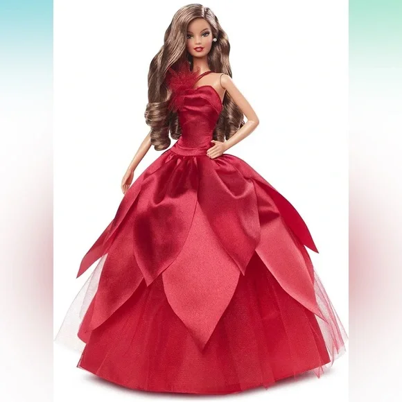 Barbie Toys 222 Holiday Barbie Brown Hair New In Box Poshmark